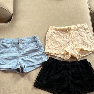 H&M shorts lot bundle